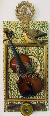 Natures Symphony - 16" x 24" mixed media - $700