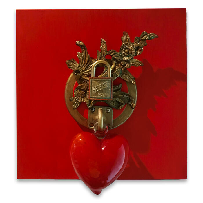 Love Lockdown 12&quot; x 12&quot; SOLD